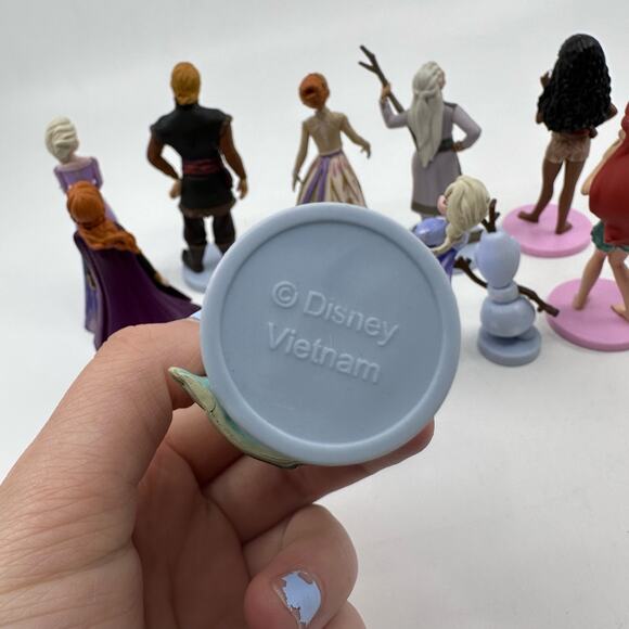 Disney Characters Disney Vietnam Action Figure Collectible Toys 10 Pieces - Picture 6 of 6